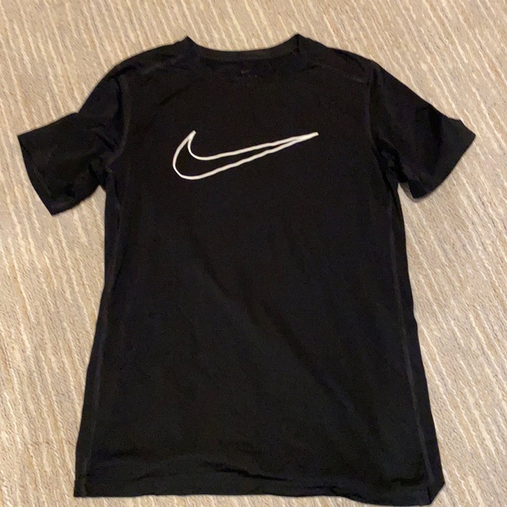 Nike, boys dri-fit fitted T-shirt, black, XL